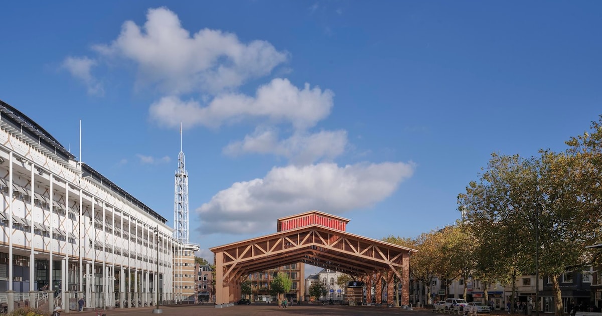 Wow! In deze enorme koepel op het Marktplein stap je straks even in het leven van iemand anders