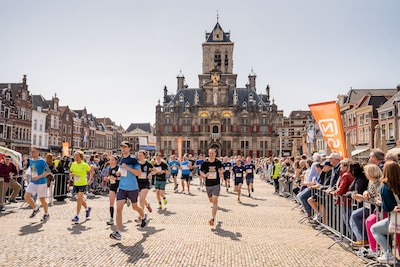 Dit is de route van de Golden Tenloop 2026 in Delft