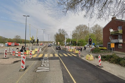 Omrijden maar! Deze kruising op de Marathonweg gaat drie dagen dicht