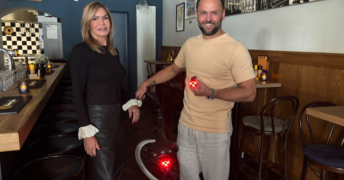 Nicky en Sandra maken speciaal Bredaas achterlicht: ‘Krijgen nu al duizenden bestellingen’