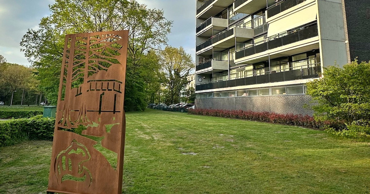 Mysterie opgelost: wat is dit voor roestkleurige plaat vol jeugdherinneringen in Tilburg-West?