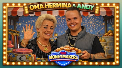 Money! Oliebollen-Andy en zijn oma vanaf vandaag op tv in The Moneymakers