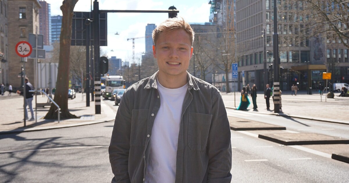 Arjen (26) rent de Rotterdamse marathon: 'Ik hou helemaal niet van ...