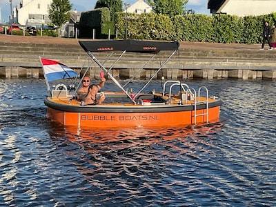 Nieuwe plannen bij De Rietschans: straks dobber je in een bubbelboot over het Paterswoldsemeer