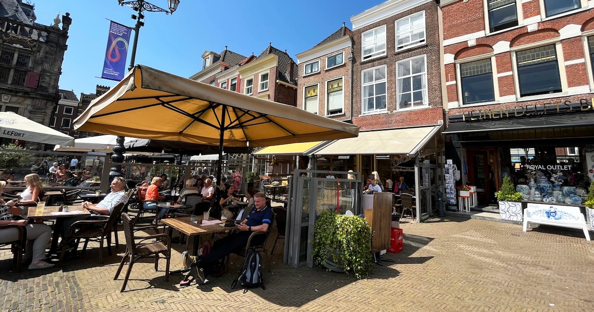 Zoveel betaal je voor een rondje op een Delfts terras