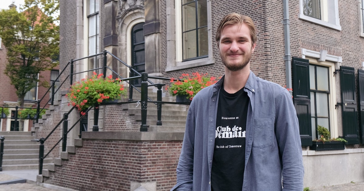 Jochem (22) wil de nieuwe burgemeester van Schiedam worden: 'Brief is ...