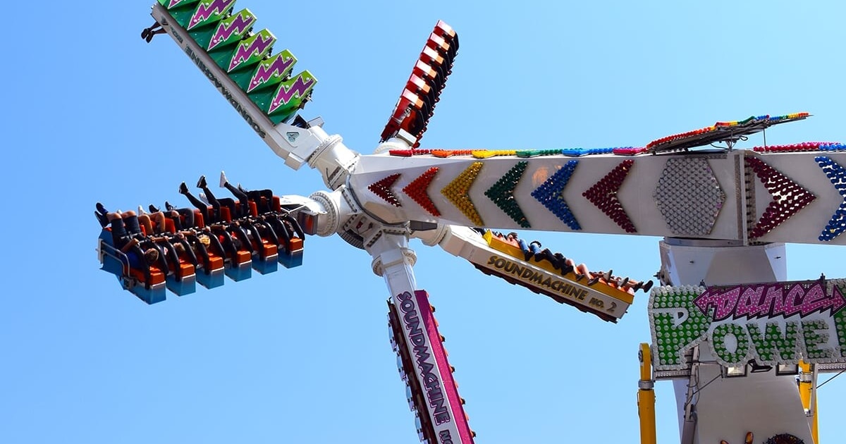 Pfff! Op deze kermisdag in 2019 was het óók keiheet