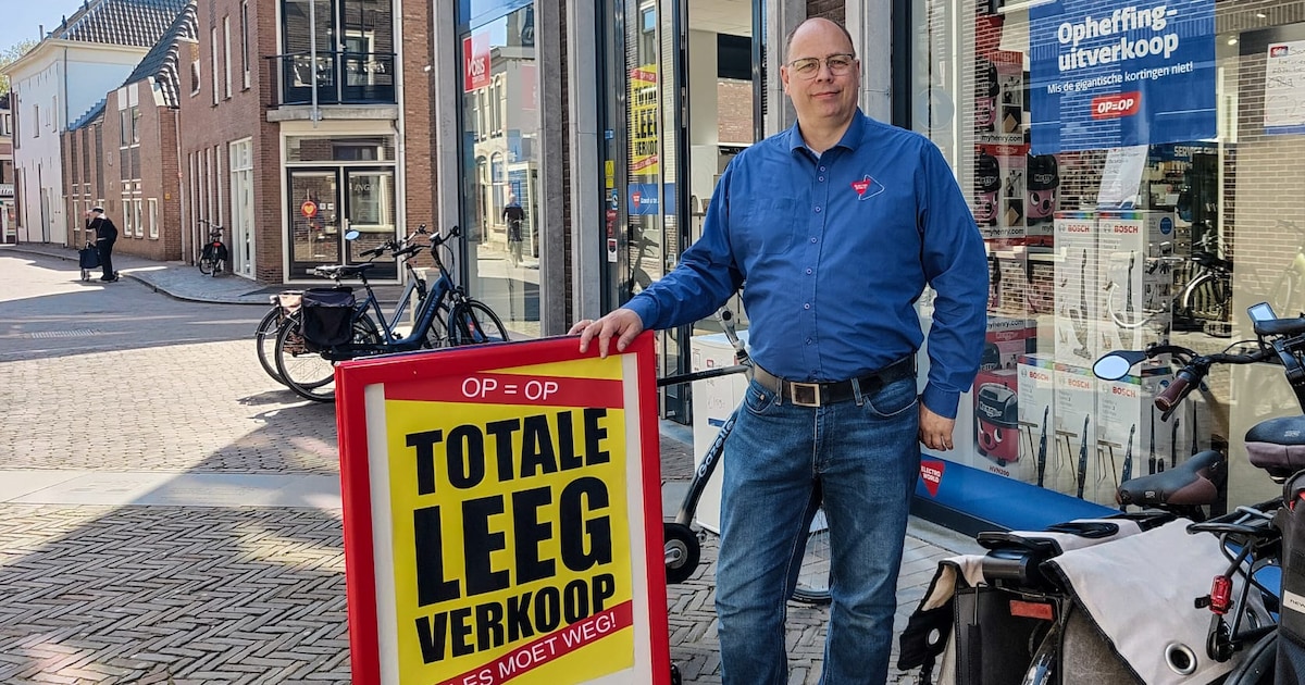 Leegverkoop: Electro World De Groot vertrekt uit Woerden