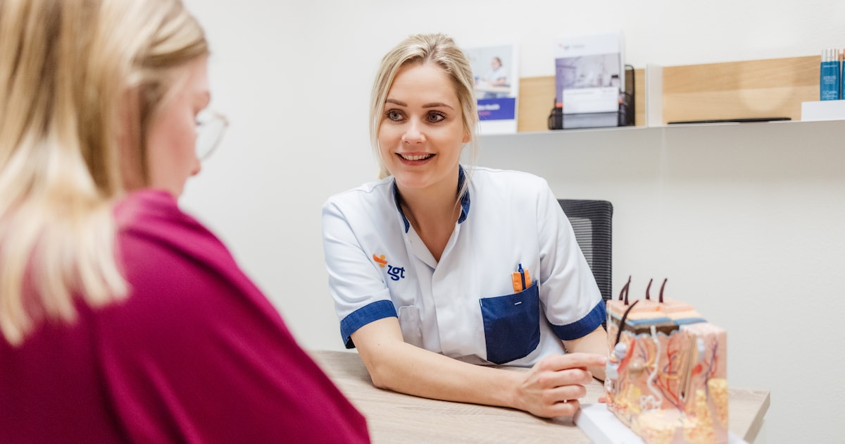 Huidkliniek ZGT Helon in Hengelo helpt bij huidproblemen