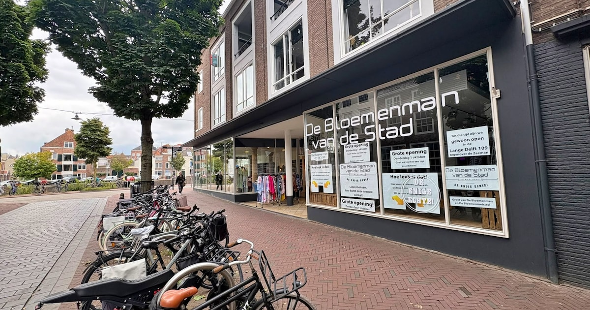 Verhuisnieuws: op deze dag opent de nieuwe winkel van de Bloemenman van de Stad