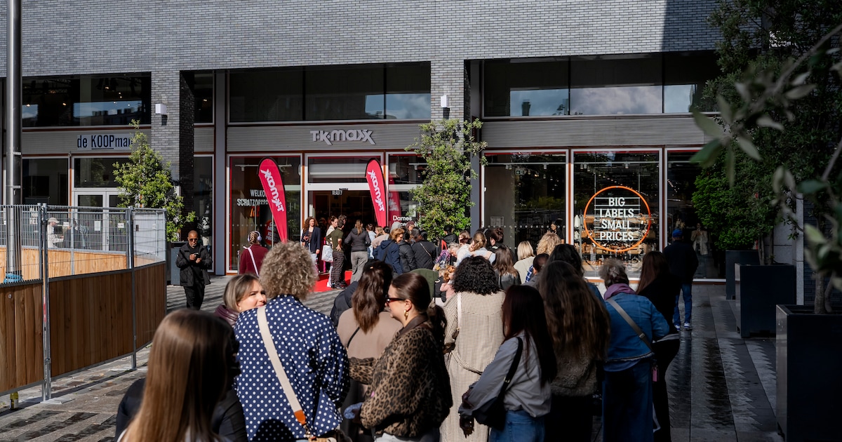 TK Maxx is open in Tilburg: zo zag het eruit
