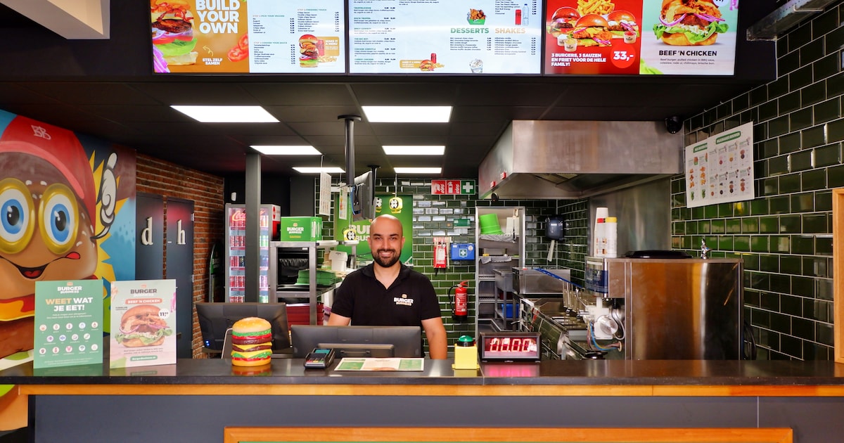 Stel je eigen burger samen bij Burger Business