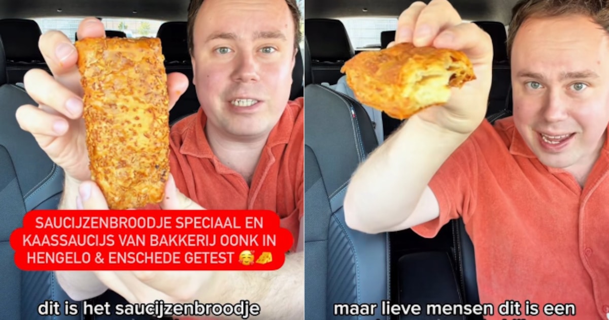Snackspert komt naar Twente voor de saucijzenbroodjes van Bakkerij Oonk