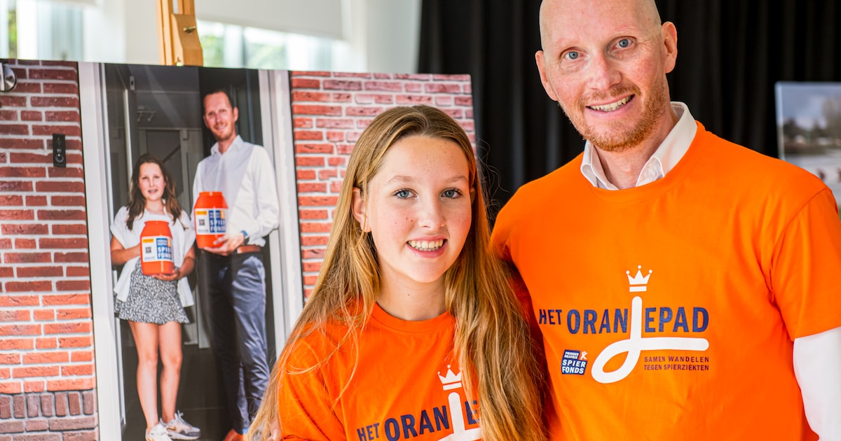 Onno (47) heeft een spierziekte en loopt straks 10 kilometer bij Paleis Het Loo