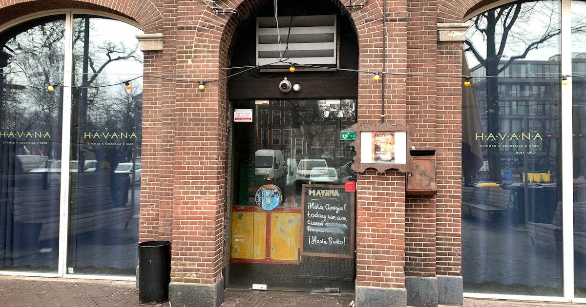 Terminado! Restaurant en danscafé Havana is dicht