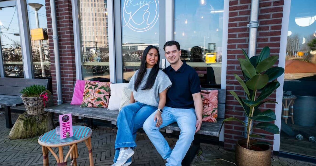 Rens en Pascalle zijn de nieuwe eigenaren van Koffie KV: “Zes weken geleden had ik nog nooit een app