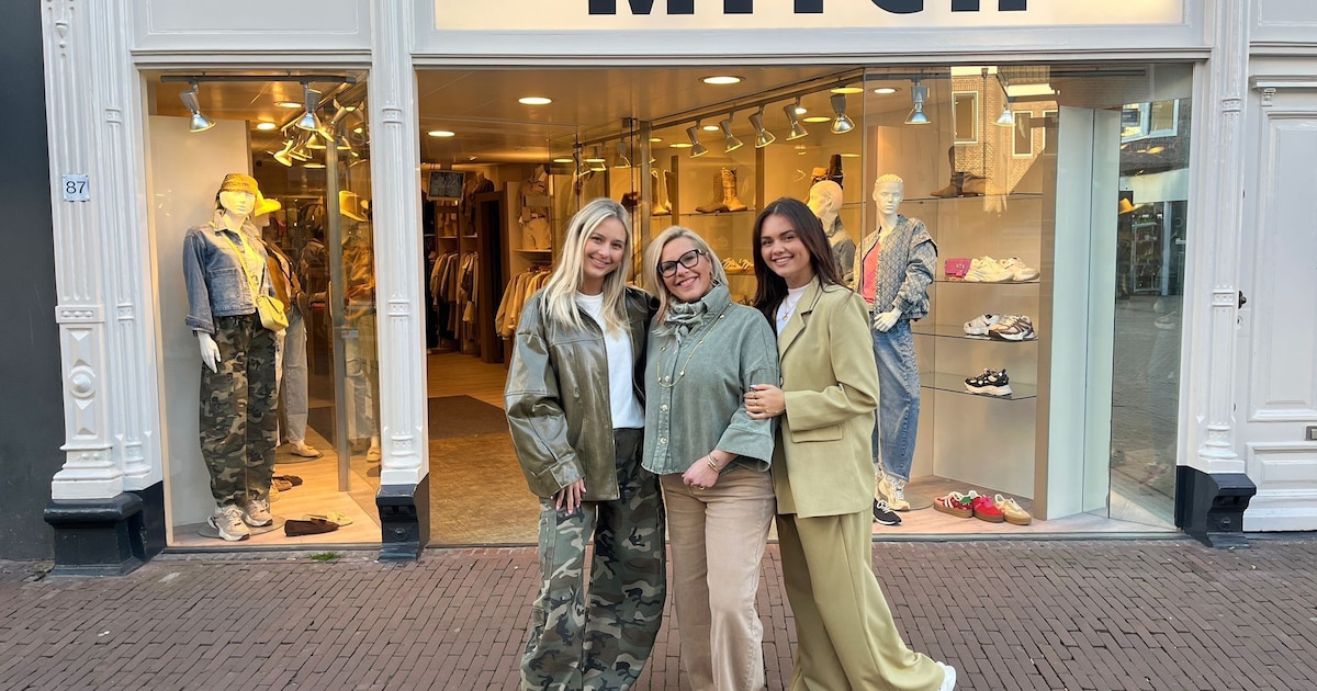 Zara, Indy en Barry zijn de nieuwe eigenaren van kledingwinkel Mitch