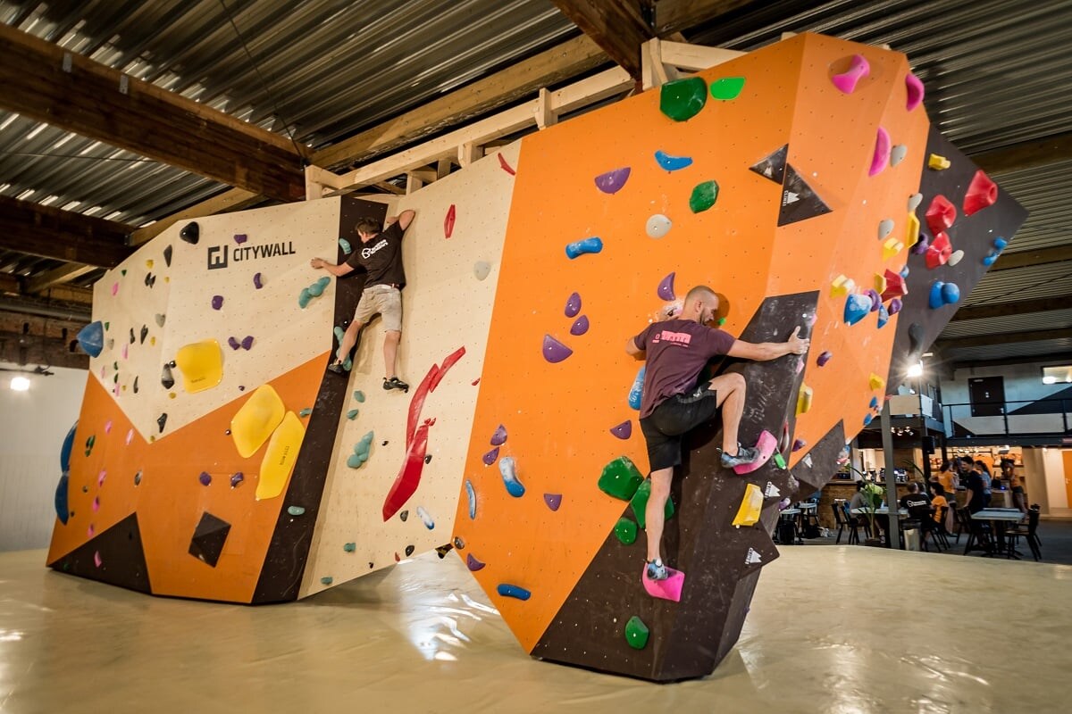 We gingen boulderen bij Bossche Boulders en dat ging er zo aan toe ...