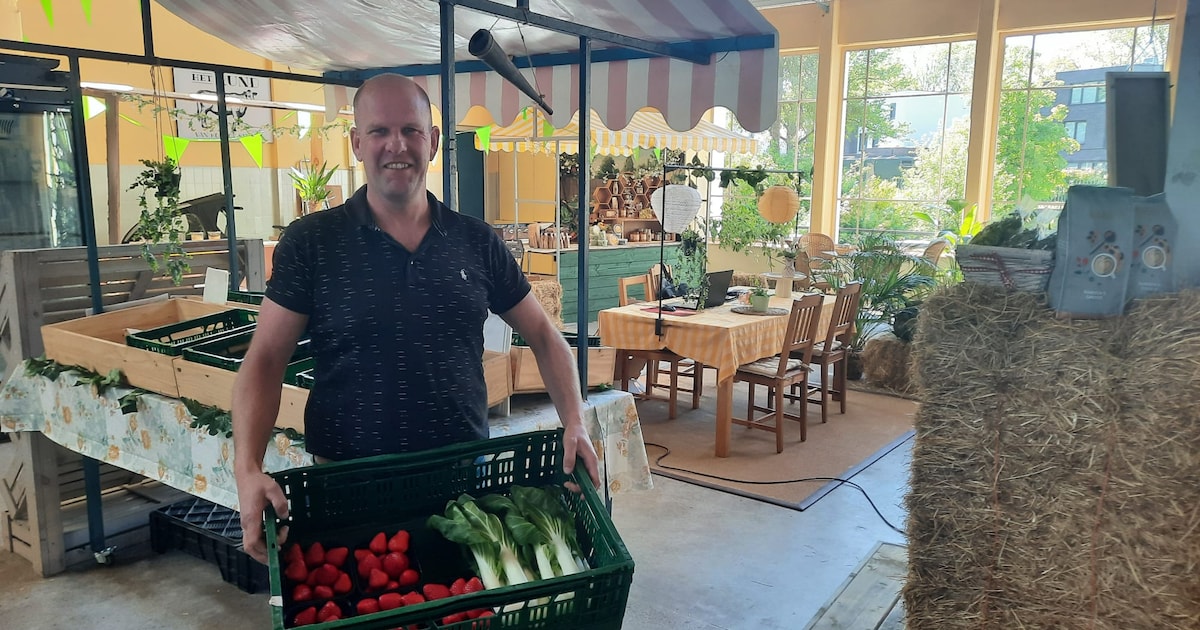 Van de boer om de hoek: Jeffrey opent winkel met lokale producten op Zwitsalterrein