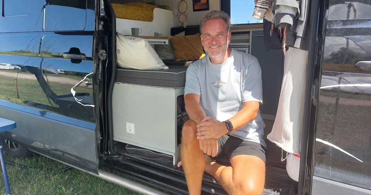 Richard en zijn vriendin reizen nu twee jaar samen in een camper: ‘Hier in Zoetermeer hebben we pas 