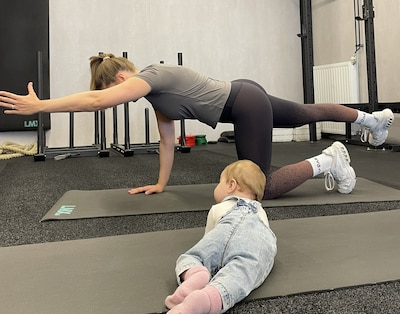 Sporten zonder oppasstress: hier in Amsterdam neem je gewoon je baby mee