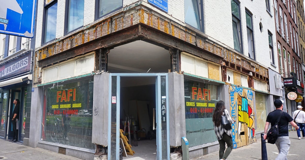 Dit is er aan de hand met Eethuis Fafi op de Witte de Withstraat ...