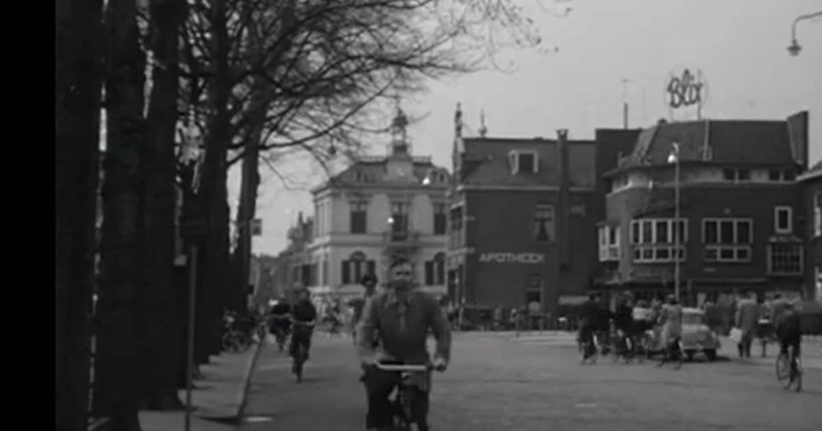 Toen in Hengelo: bekijk deze zwart-witvideo van Hengelo uit 1954