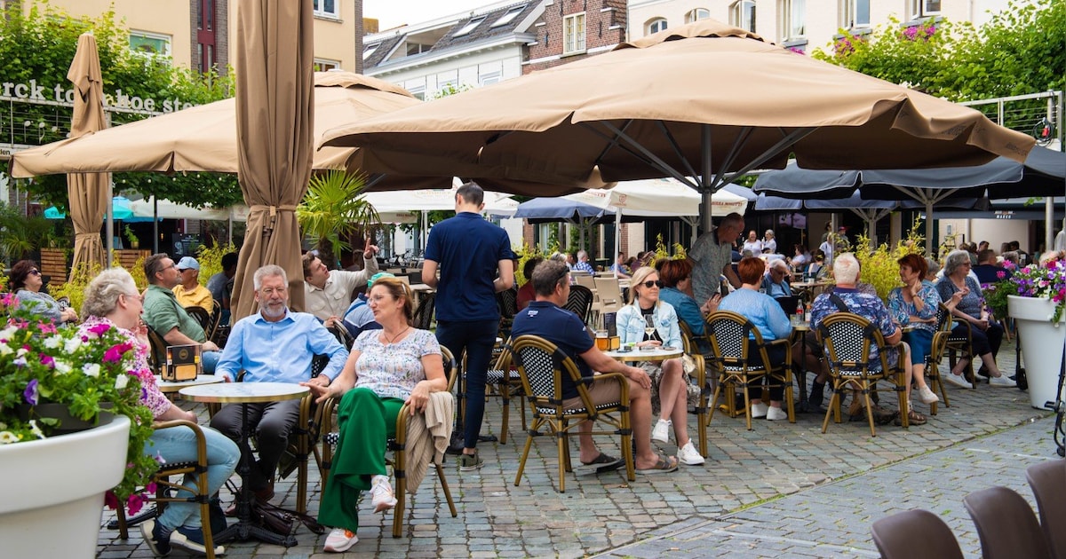 Op deze kaart zie je meteen op welke terrassen in Bergen op Zoom de zon schijnt