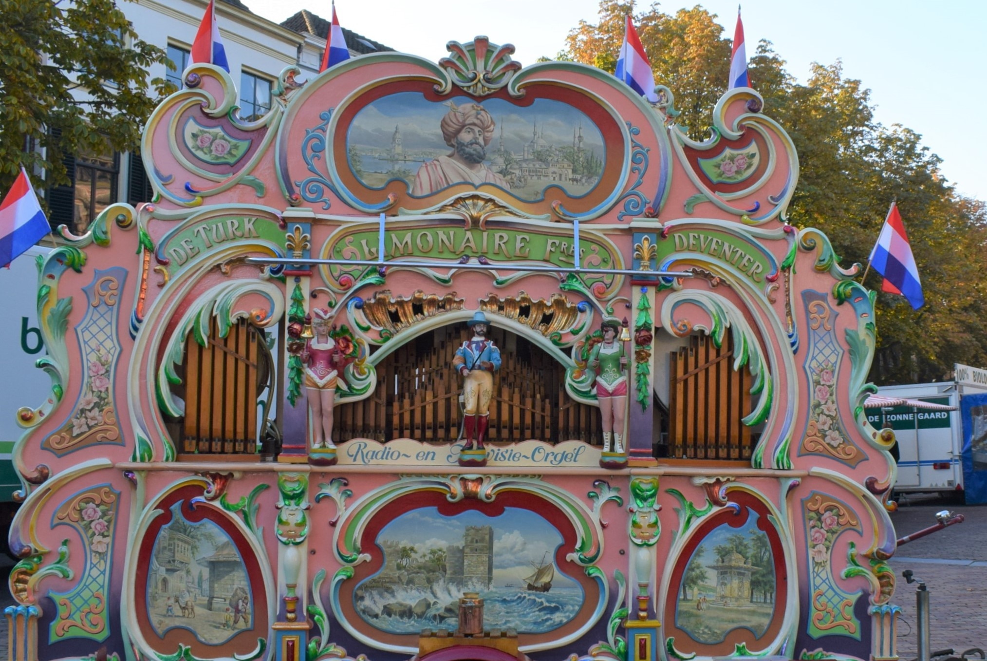 Terug van weggeweest: op deze datum komt draaiorgel de Turk terug in Deventer