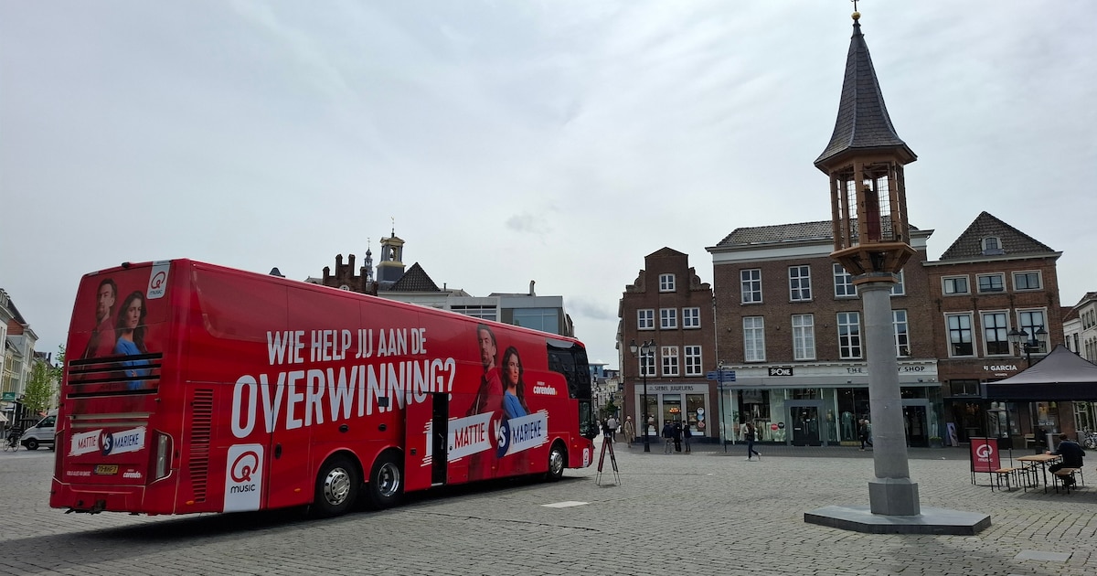 Qmusic gespot op de Markt: Mattie en Marieke strijden voor de titel beste Brabander