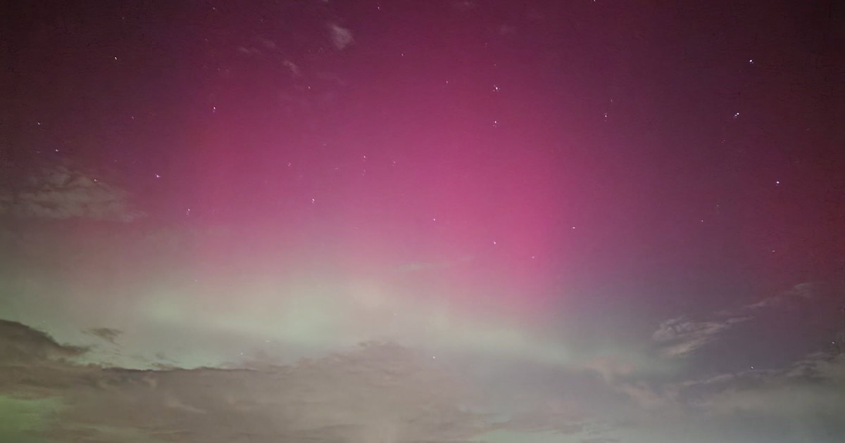 Green monday: Noorderlicht zorgt voor magische lucht boven Tilburg