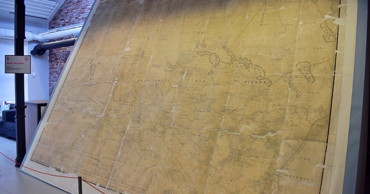 Dit is ‘m: de grootste kaart van Tilburg en Goirle