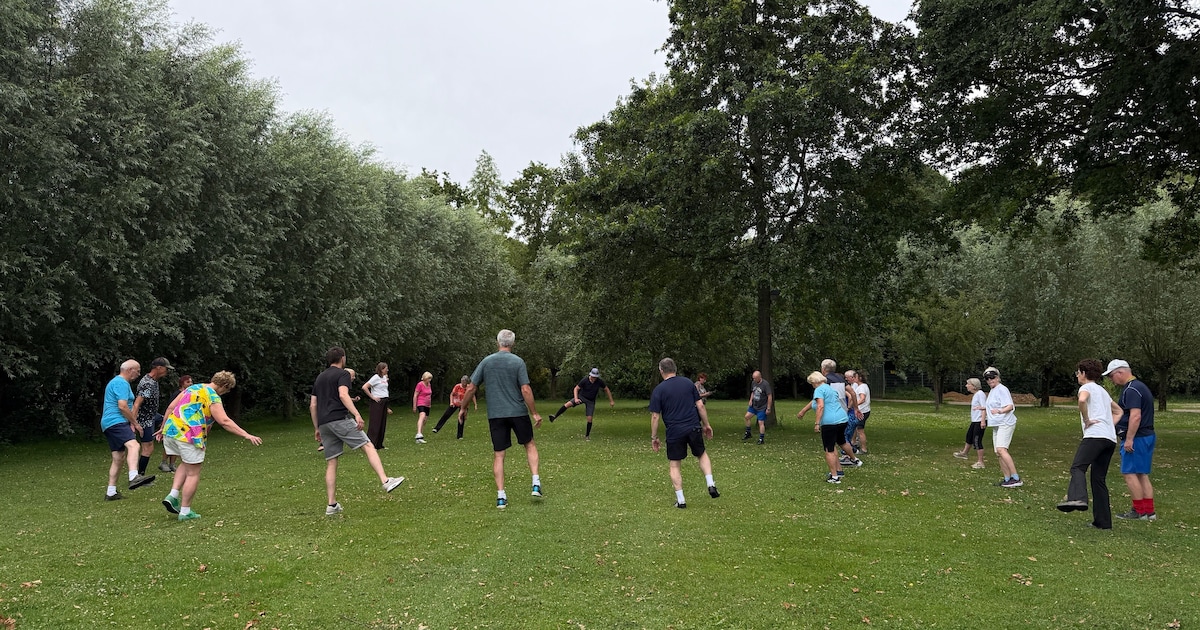 Buiten sporten in Slangenbeek: elke werkdag bewegen en koffie drinken
