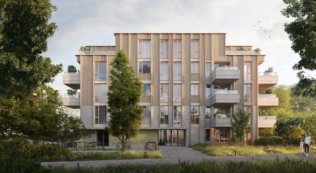 Wauw! Hier kun je wonen in een uniek houten gebouw | Foto | indebuurt.nl