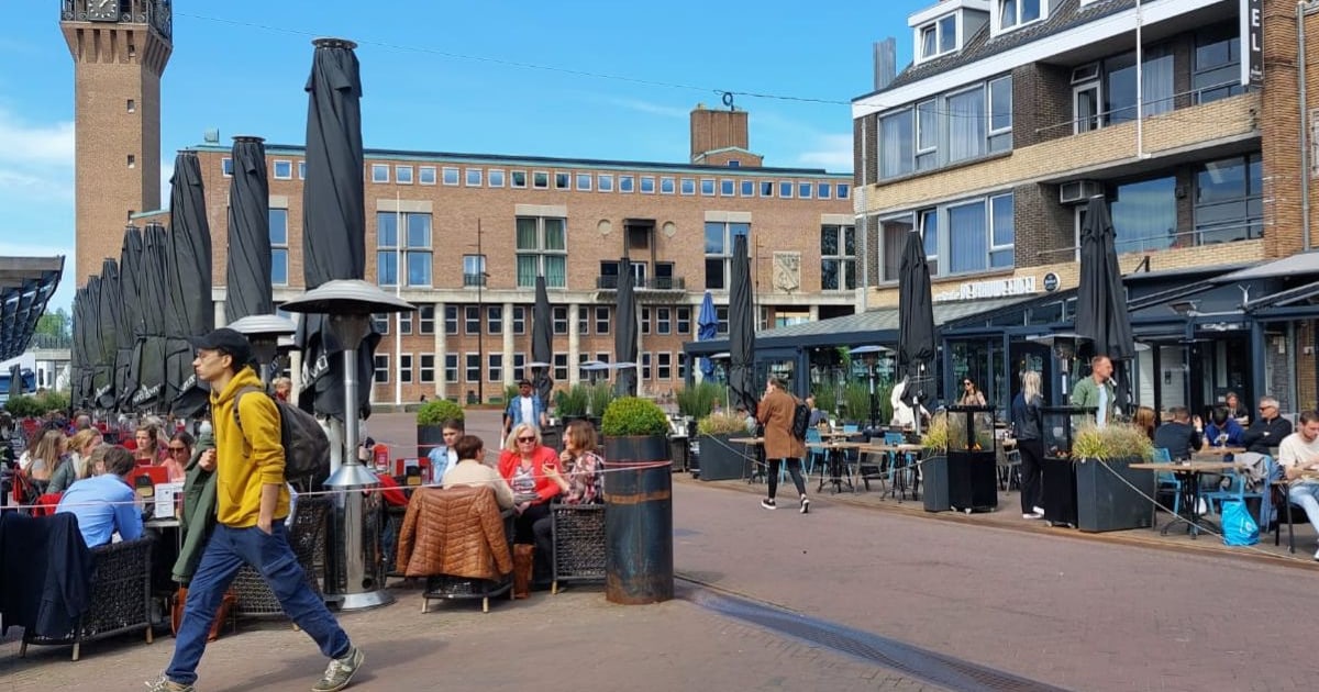 Op deze kaart zie je meteen op welke terrassen in Hengelo de zon schijnt