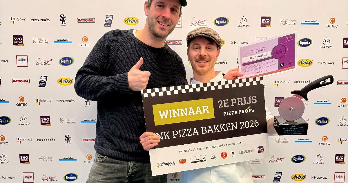 Wat tof! Deze Bredase pizza behoort tot de lekkerste van Nederland