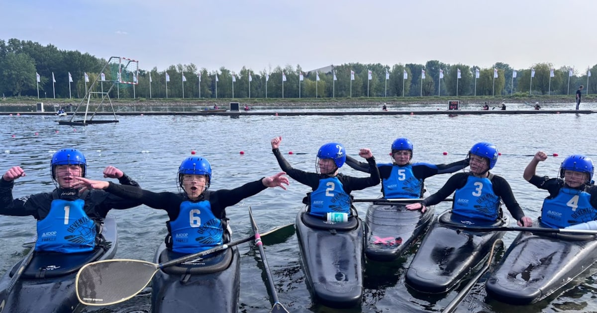 Schuitje varen, balletje slaan: deze jonge Deventenaren knallen met kanopolo