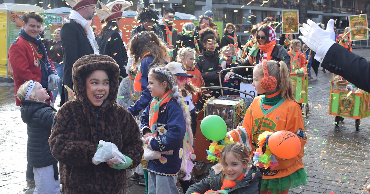 Eendjes vissen met Prins Marcus d’n Irste en high five met Kingo: dit was Kènderstoet 2026