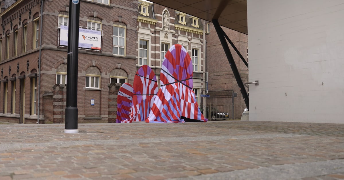 Mysterie bijna opgelost: waarom zijn 3 Tilburgse kunstwerken ingepakt?