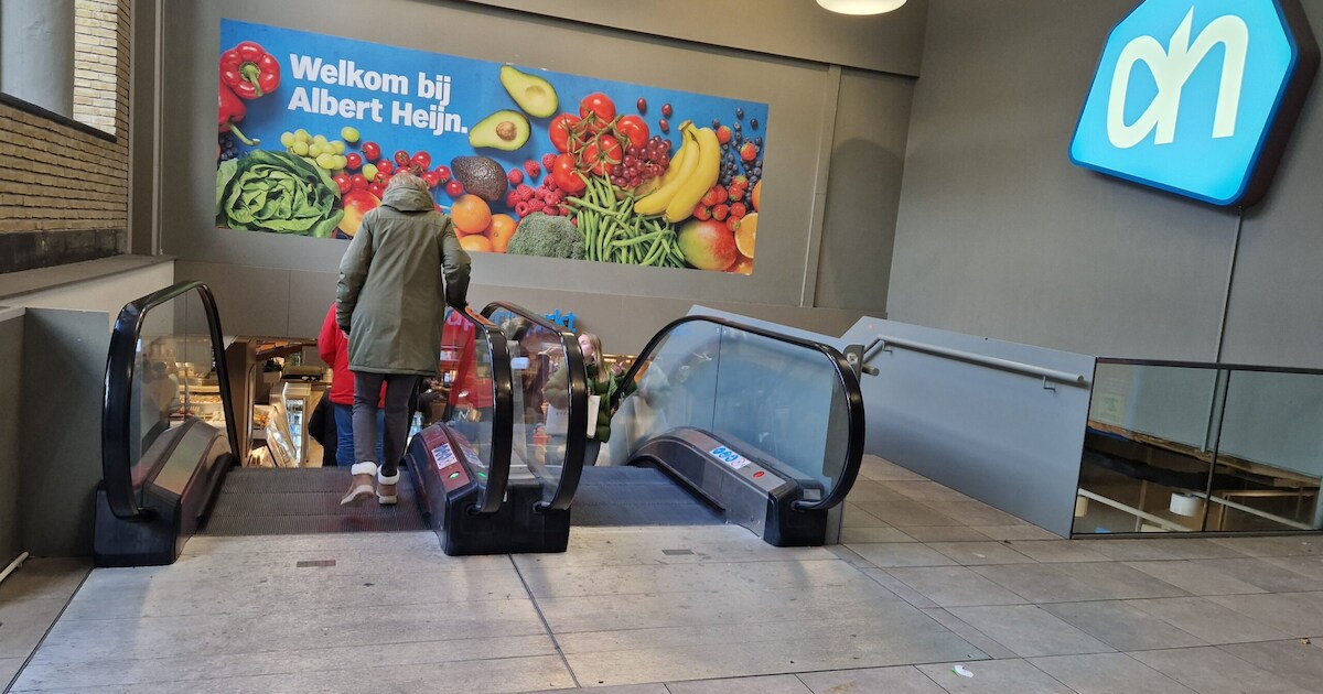 Roltrap bij Utrechtse Appie voelt zich een escalator en dit is waarom ...