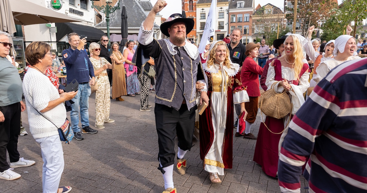Jeroen speelt Everard Meyster tijdens de Keistadfeesten: ‘Mijn ouders zouden zo trots zijn’