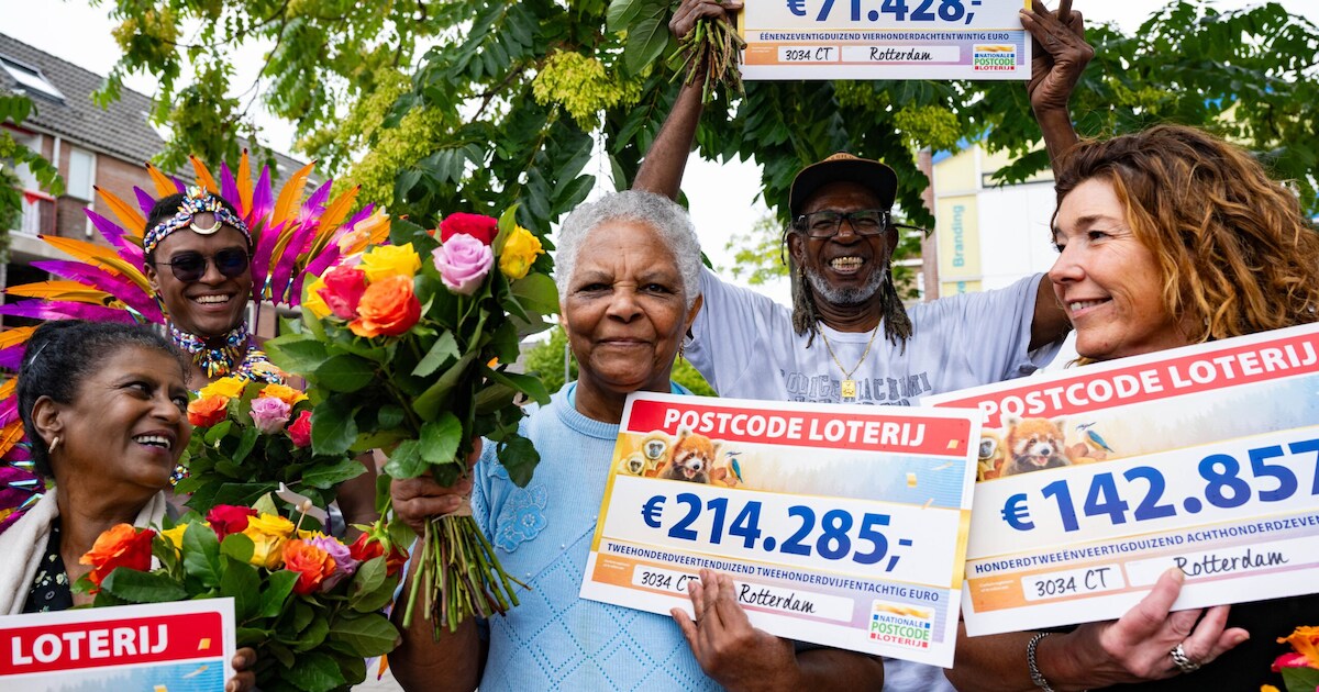 Rotterdamse buren verdelen 1 miljoen euro van de Postcode Loterij ...