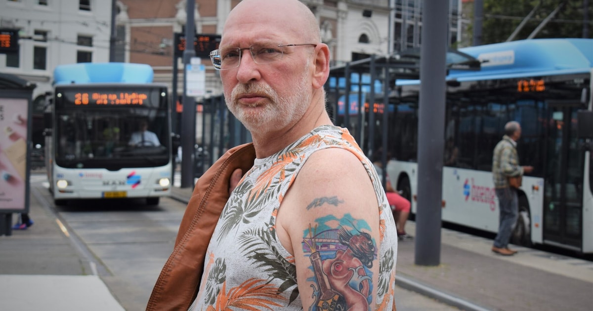 Edwin vereeuwigde 'de Rijn, de fles, de hoer en Vites' op zijn lijf ...