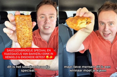 Snackspert komt naar Twente voor de saucijzenbroodjes van Bakkerij Oonk