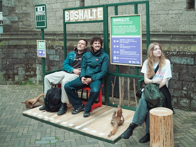 Instappen en uitademen: vanuit Utrecht vertrekt de eerste Boshalte van Nederland
