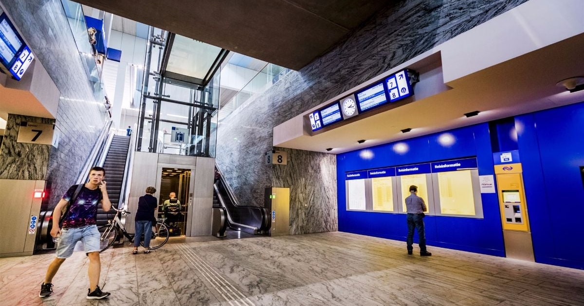 Ei, ei, ei, we zijn zo blij, want station Breda is jarig en dat vieren zij (zo)
