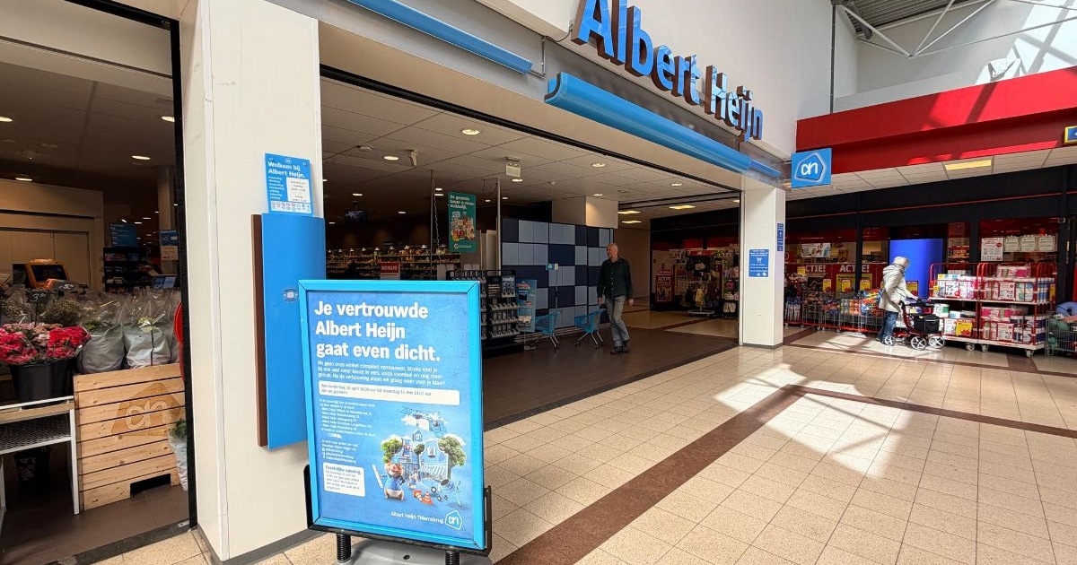 Even geen snelle boodschap: Albert Heijn Thiemsbrug tijdelijk dicht voor verbouwing