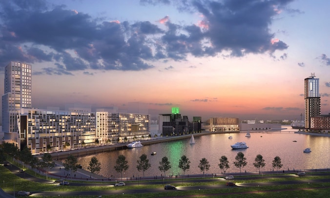Dit vijfsterrenhotel (met dakterras) komt in de Rijnhaven | Regio ...