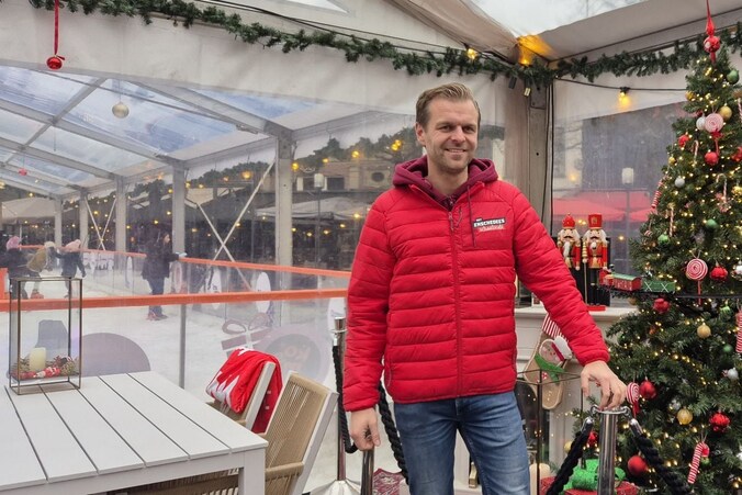 Tim is de man achter de schaatsbaan in Enschede: 'Denk erover volgend ...