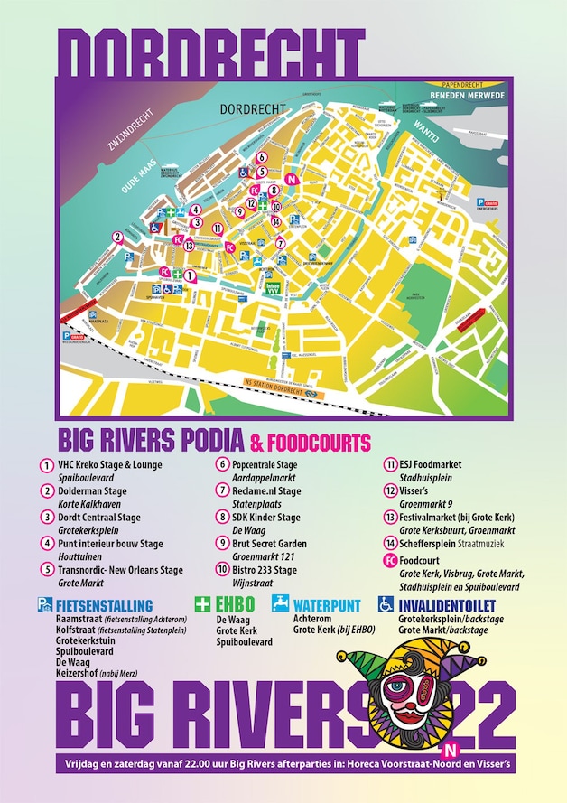 Big Rivers 2022: dit is de plattegrond | Regio | indebuurt.nl